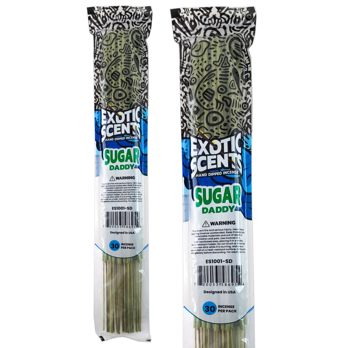 Sugar Daddy Scent 19" Exotic Scents Jumbo Incense