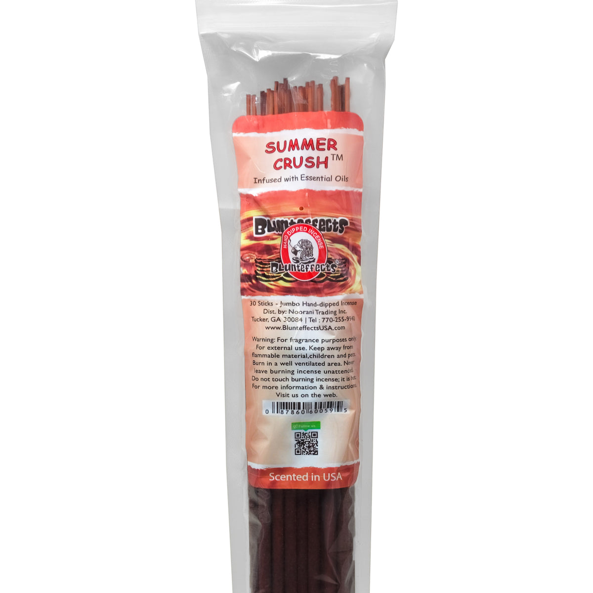 Summer Crush Scent, 19" BluntEffects Jumbo Incense
