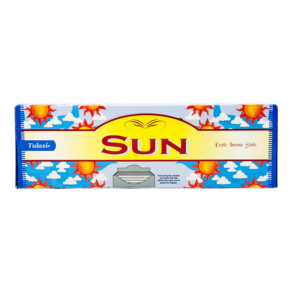 Sun Tulasi 9" Incense Sticks, 8ct Square Packs