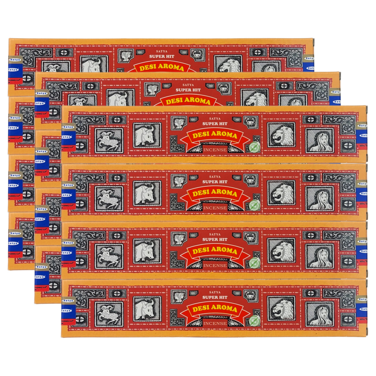 Super Hit Desi Aroma Scent Incense Sticks by Satya BNG, 15g Packs