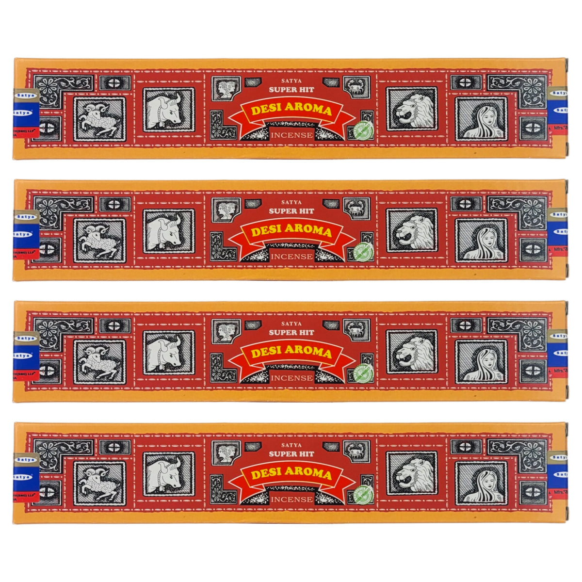 Super Hit Desi Aroma Scent Incense Sticks by Satya BNG, 15g Packs