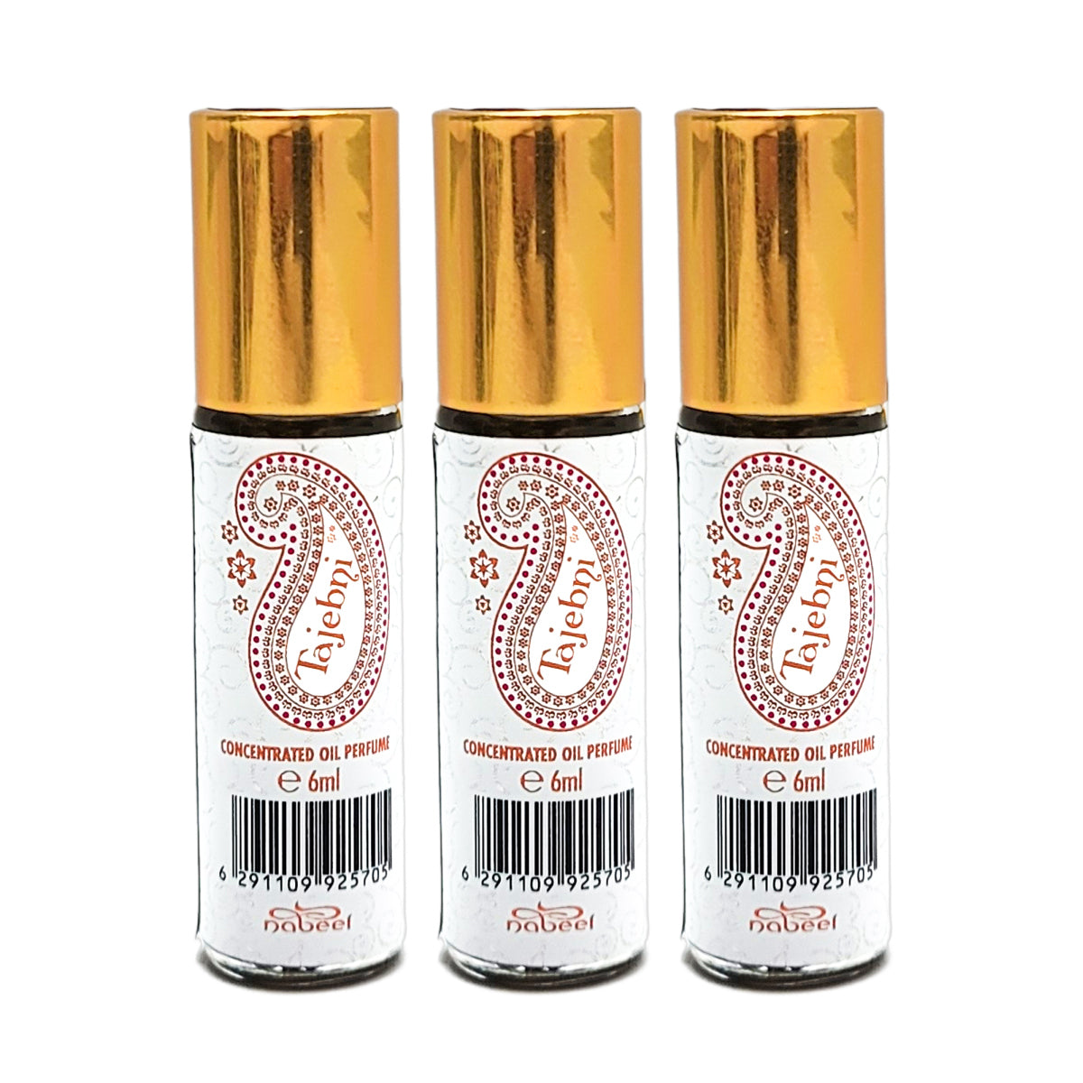 6ml Roll-On Body Oil Perfume, Tajebni Scent by Nabeel