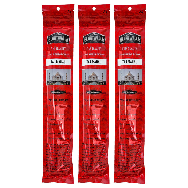 Taj Mahal 11" Bluntwalla Incense Pack