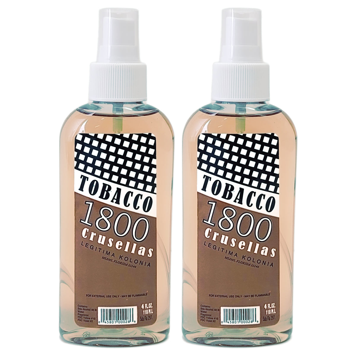 Kolonia Tobacco 1800 4 fl oz Legitima Kolonia 1800 Eu de Cologne Pump Spray