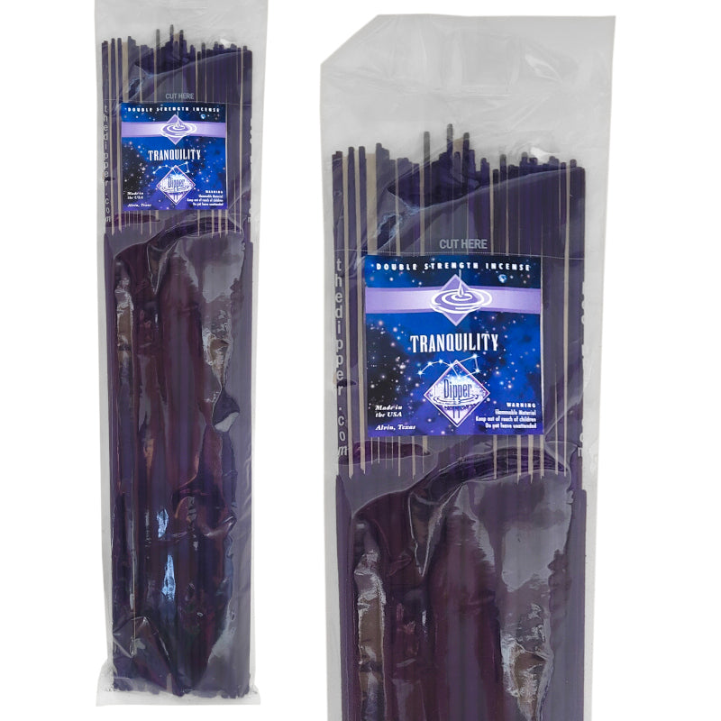 Tranquility Scent 19" Incense, 50-Stick Pack, by The Dipper