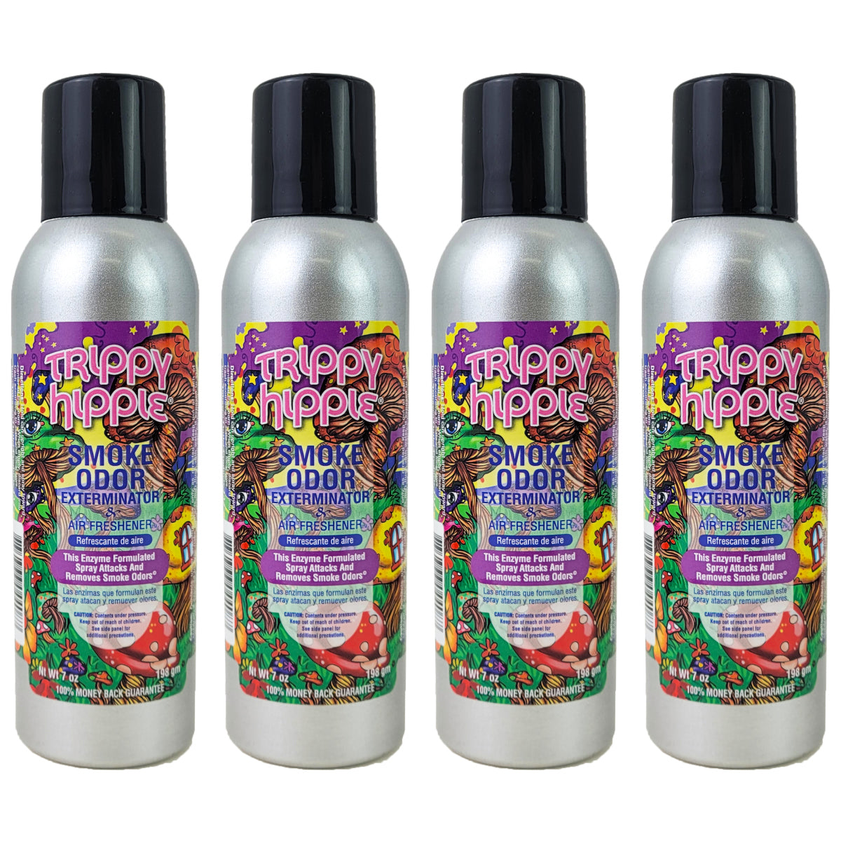 Trippy Hippie Scent 7oz Smoke Odor Exterminator Aerosol Can Spray