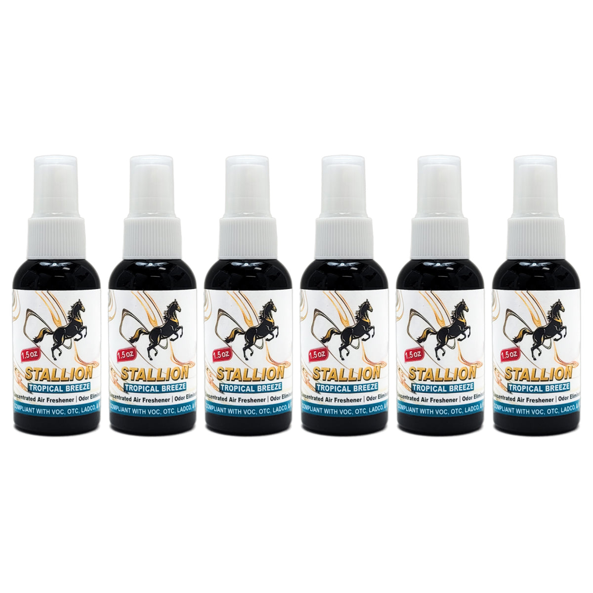 Stallion Air Freshener Spray 1.5 OZ Tropical Breeze