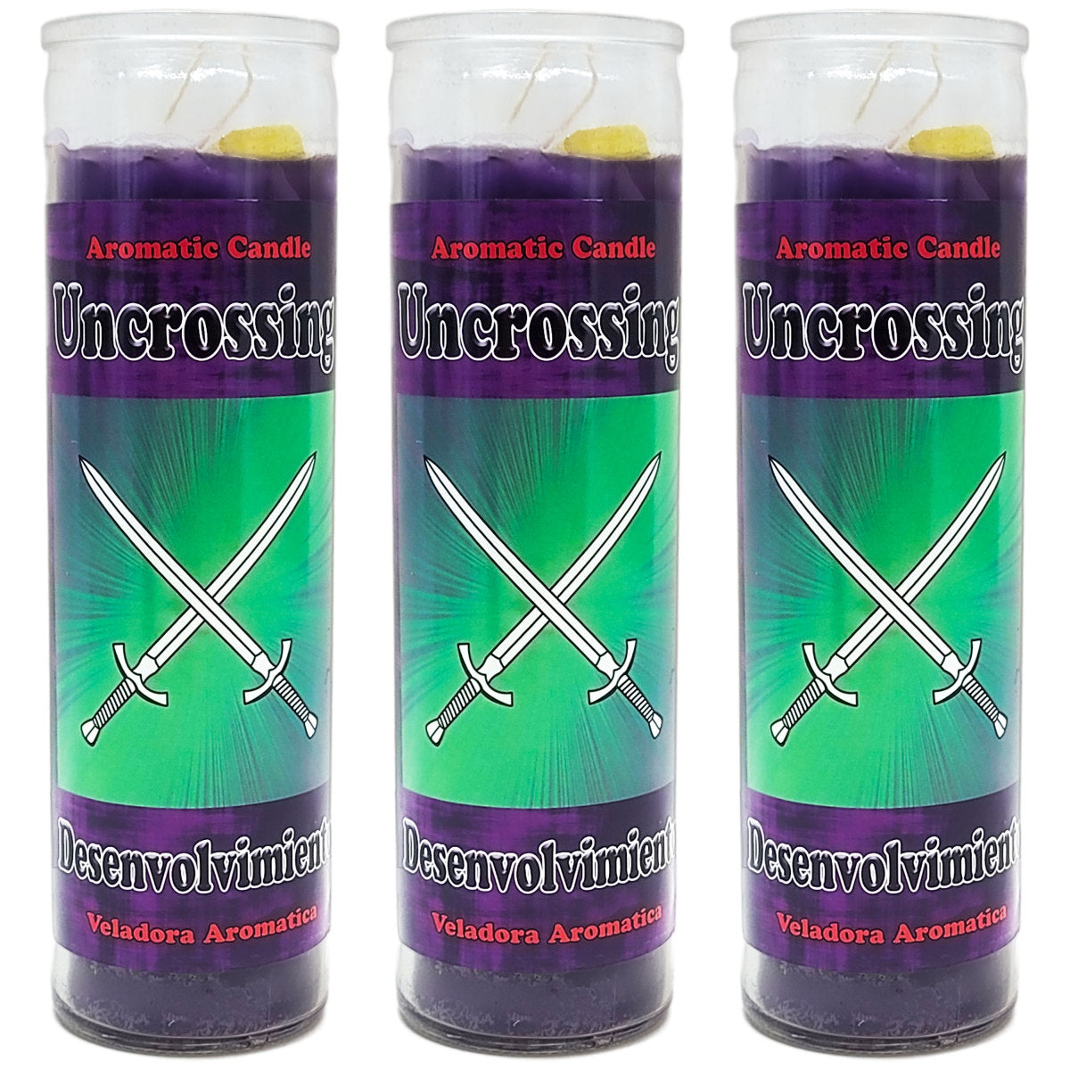 Prepared 7 Day Candle, Uncrossing, by Mama Mojo