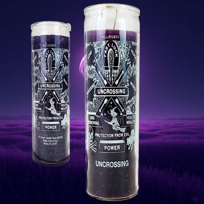 7 Day Candle, Uncrossing (Purple)
