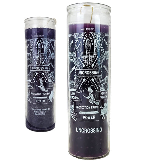 7 Day Candle, Uncrossing (Purple)