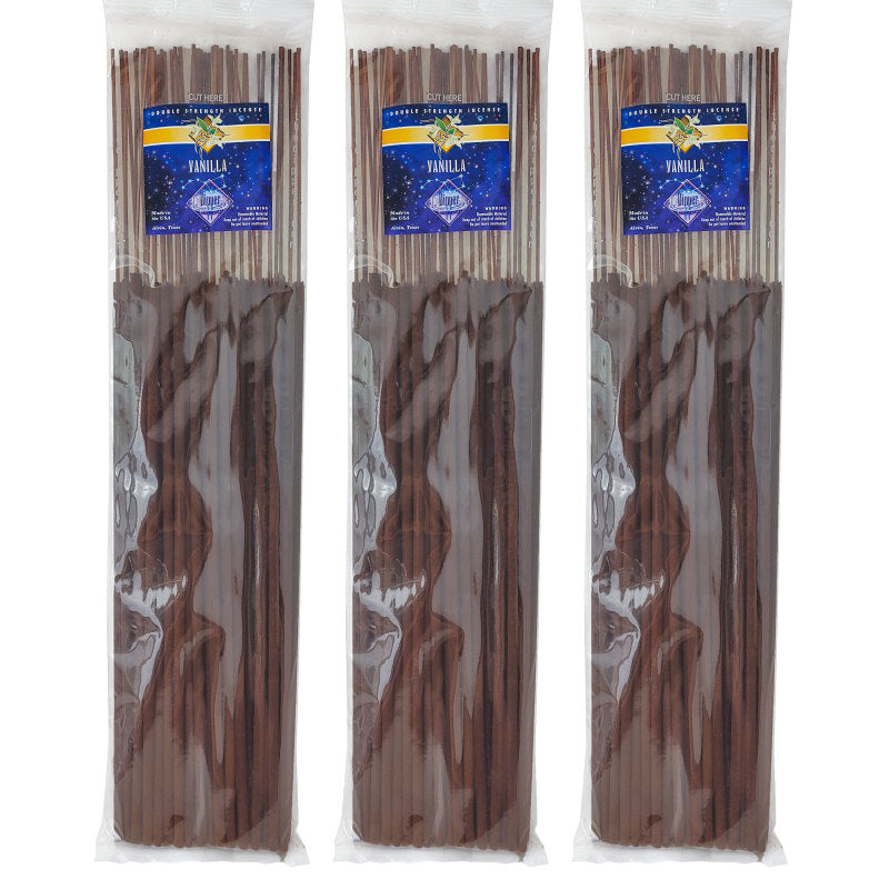Vanilla Scent 19" Incense, 50-Stick Pack, by The Dipper