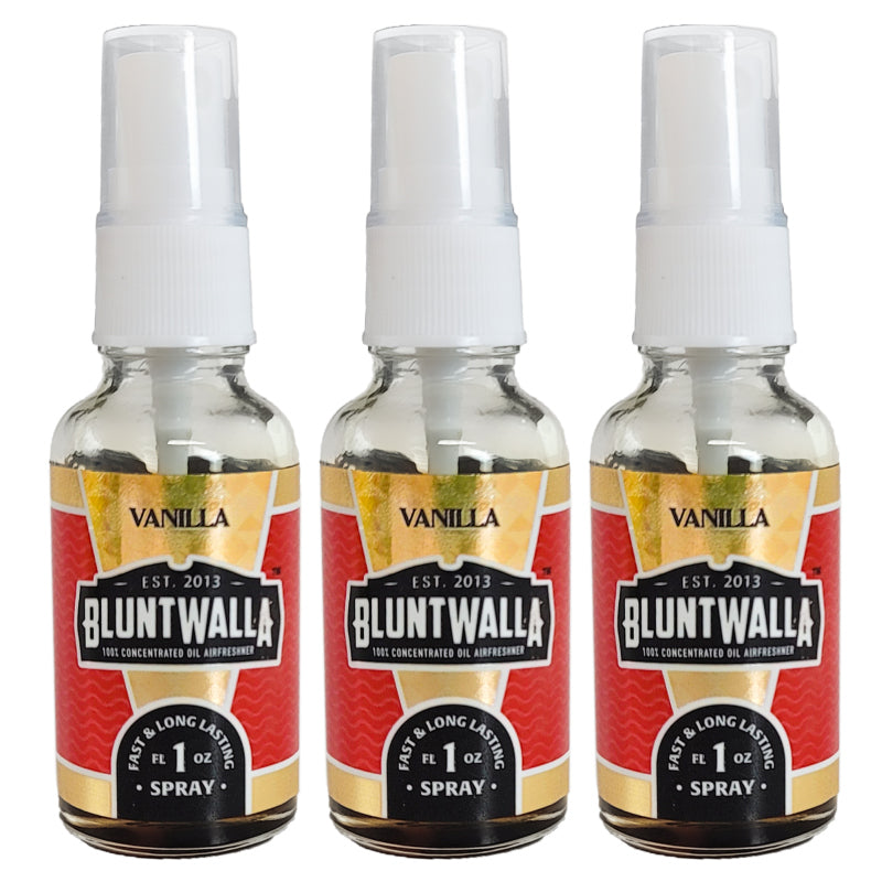 Vanilla Bluntwalla 1oz Air Freshener Spray