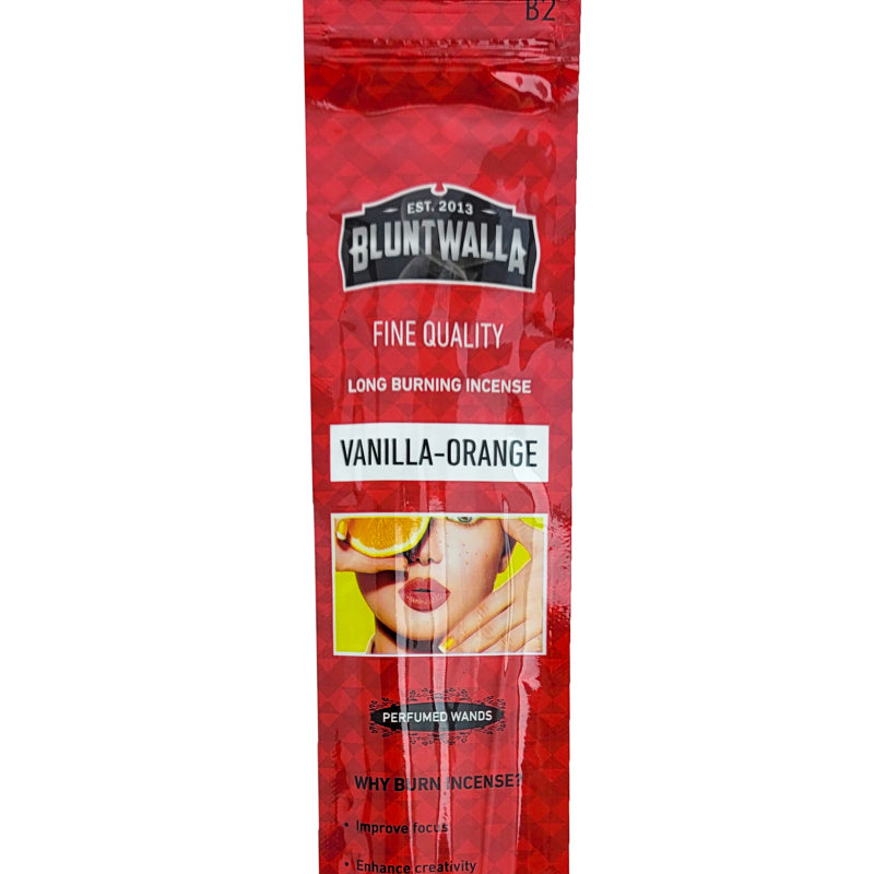 Vanilla-Orange 11" Bluntwalla Incense Pack
