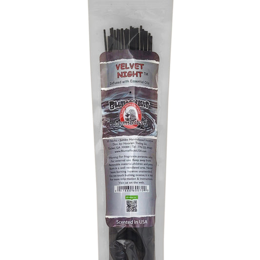 Velvet Night Scent, 19" BluntEffects Jumbo Incense