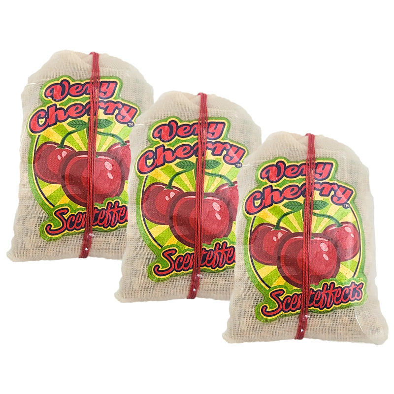 Scenteffects 3" Car Air Freshener Pouch, Very Cherry Scent