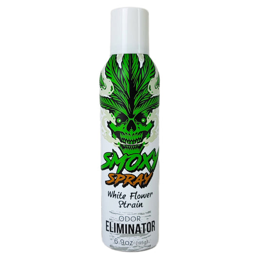 White Flower Strain Scent, Smoxy 6.9oz Aerosol Odor Eliminator Sprays