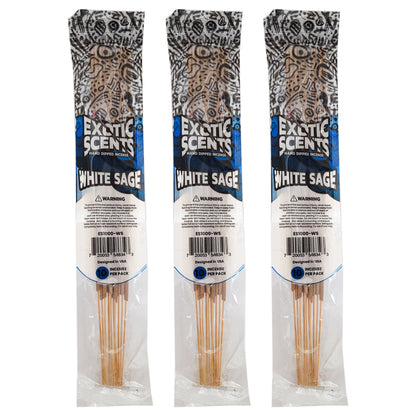 White Sage Scent 11" Exotic Scents Incense