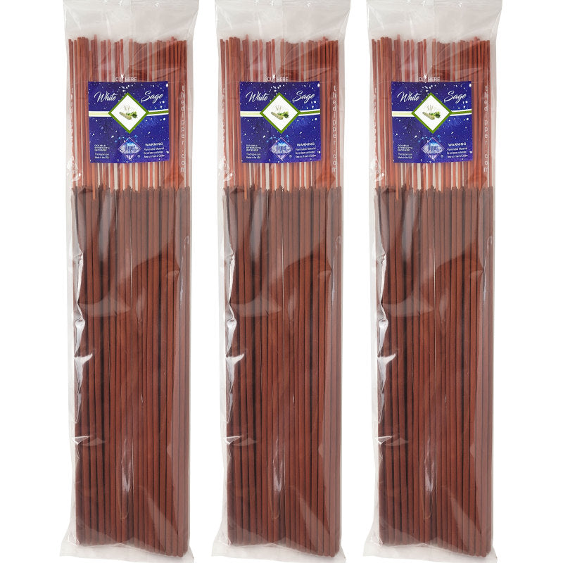 White Sage Scent 19" Incense, 50-Stick Pack, by The Dipper