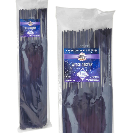 Witch Doctor Scent 19" Incense, 50-Stick Pack, by The Dipper