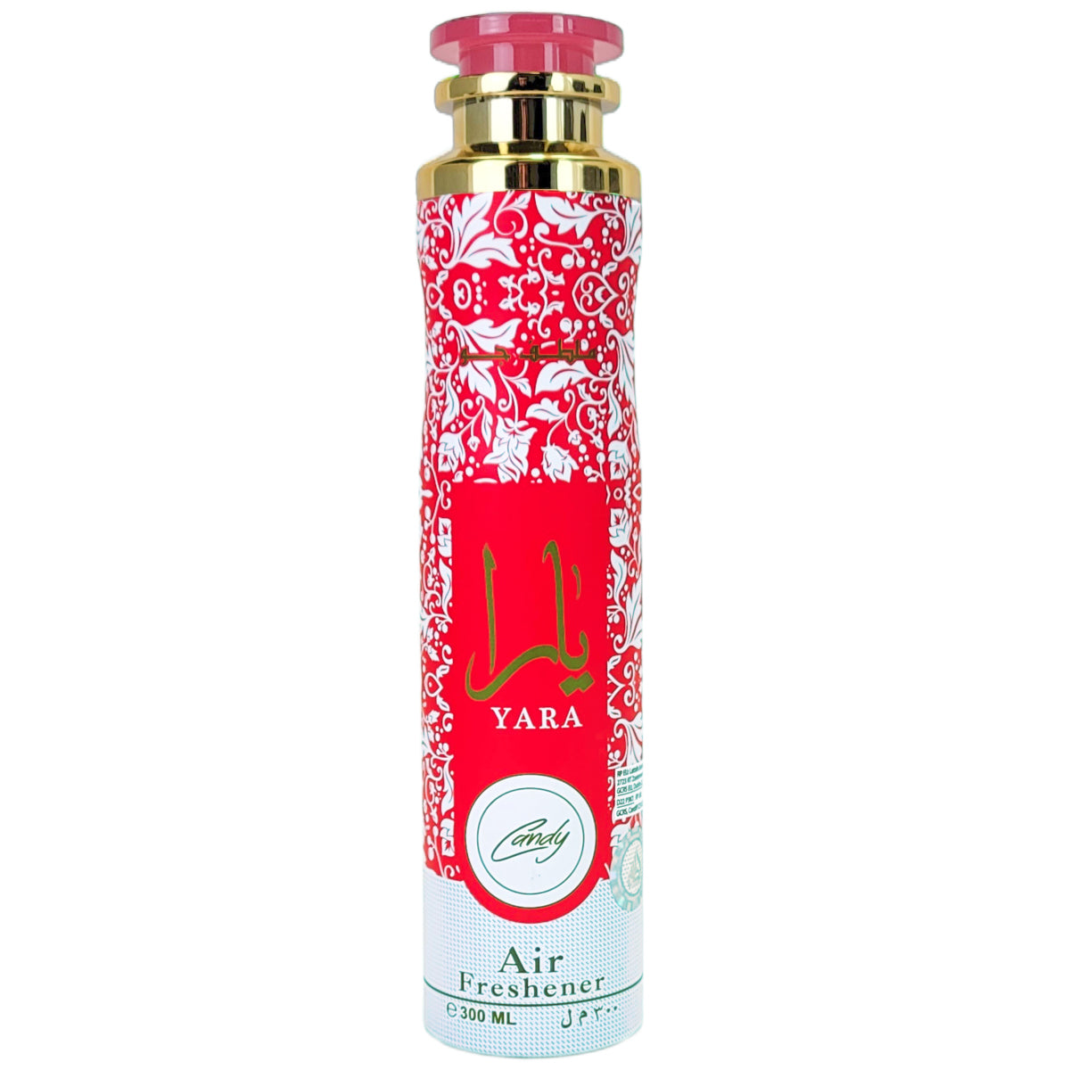 Yara CANDY Aerosol Air Freshener Spray, 300ml, by Lattafa