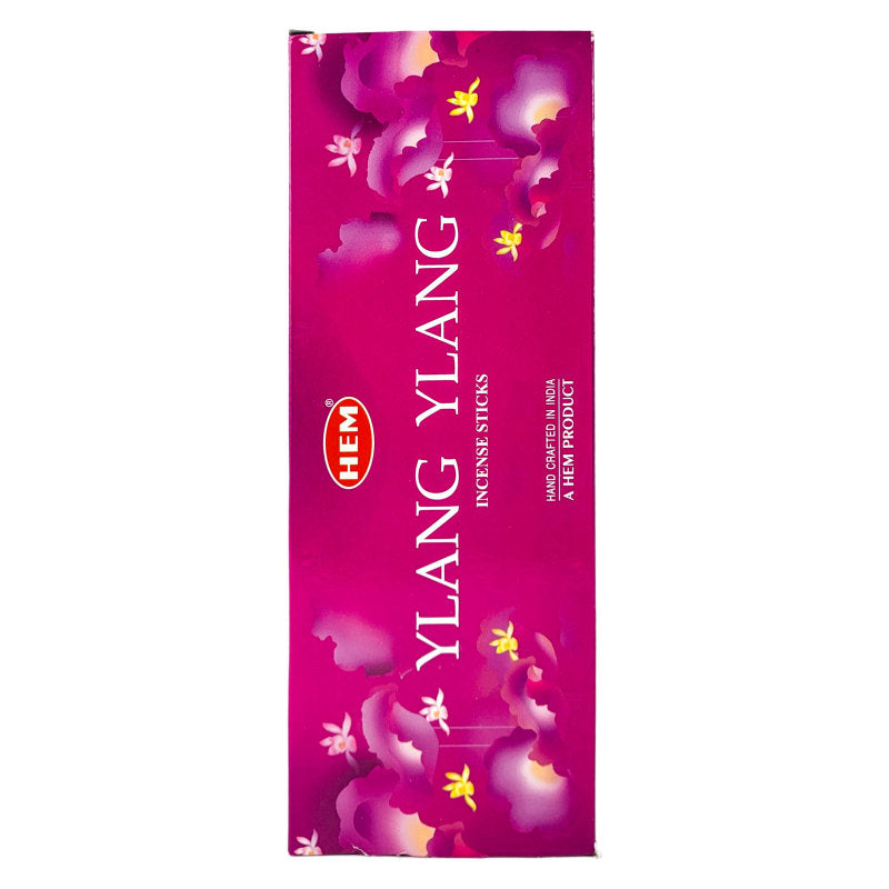HEM Incense Sticks 20-Stick Hex Packs, Ylang Ylang