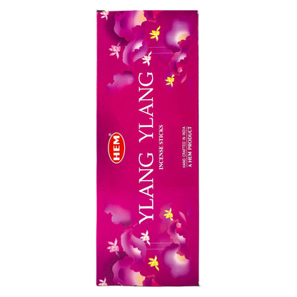 HEM Incense Sticks 20-Stick Hex Packs, Ylang Ylang