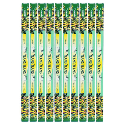 Ylang Ylang Tulasi 9" Incense Sticks, 8ct Square Packs