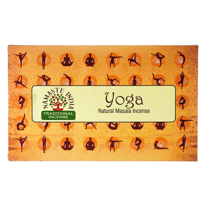 Yoga 15g 8" Incense Pack, by Namaste India