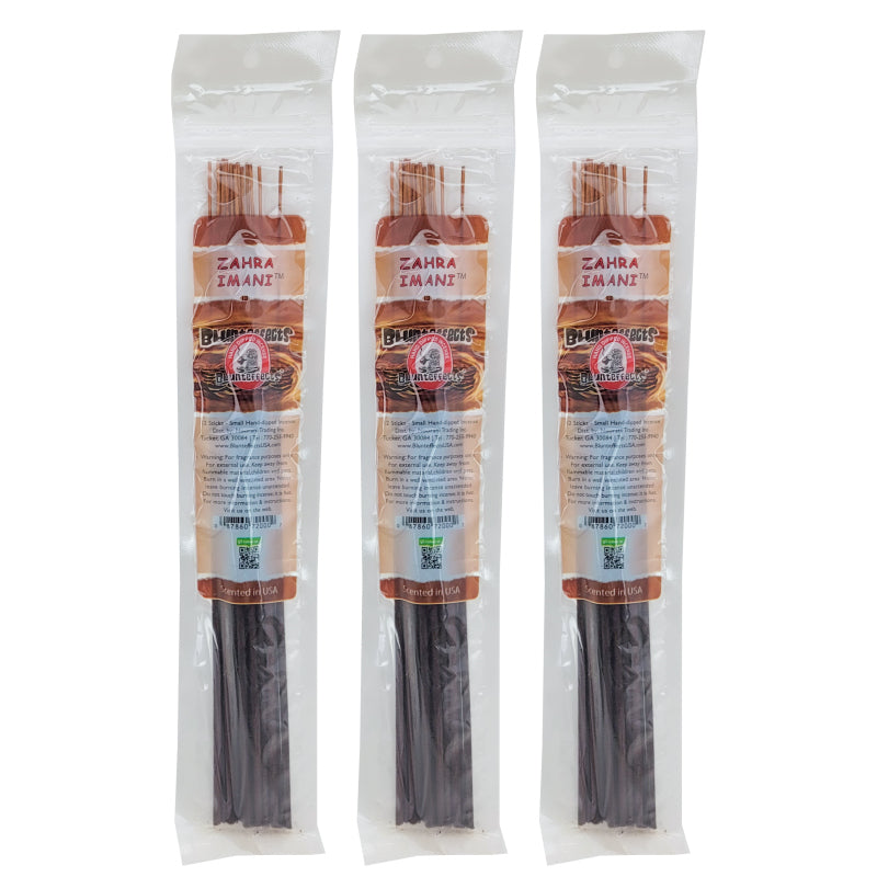 10.5" BluntEffects Incense Fragrance Wands, 12-Pack Zahra Imani