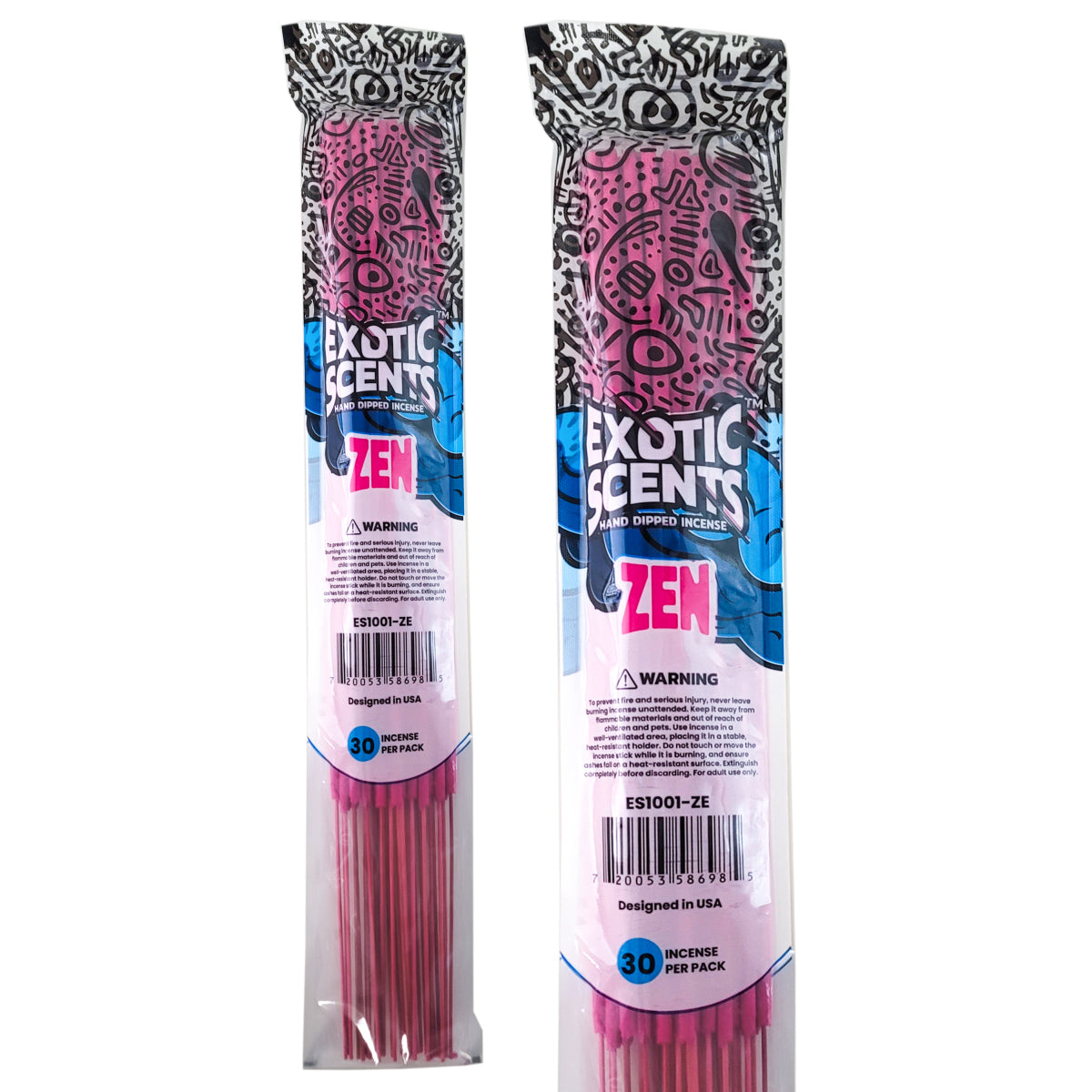 Zen Scent 19" Exotic Scents Jumbo Incense