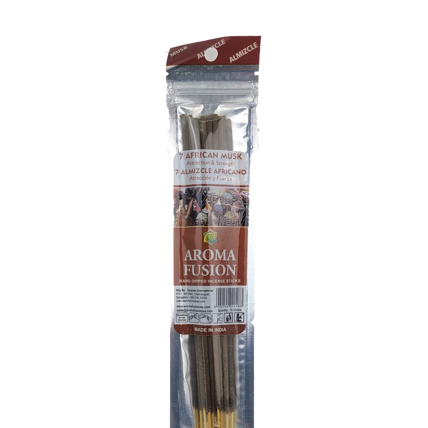Aroma Fusion Incense 7 African Musk 1