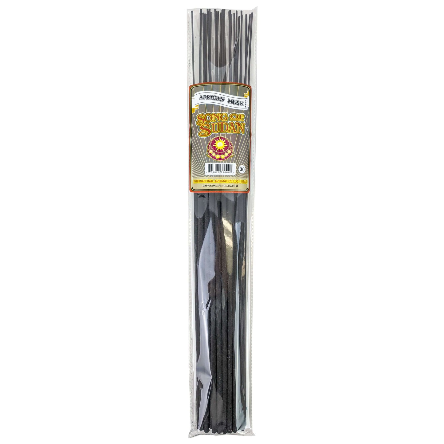 African Musk Type Scent, Song Of Sudan 19" Jumbo Incense
