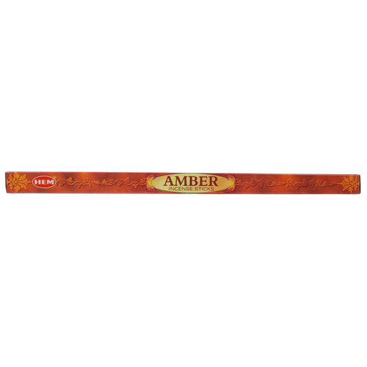 8-Stick HEM Incense Sticks Square Packs, Amber