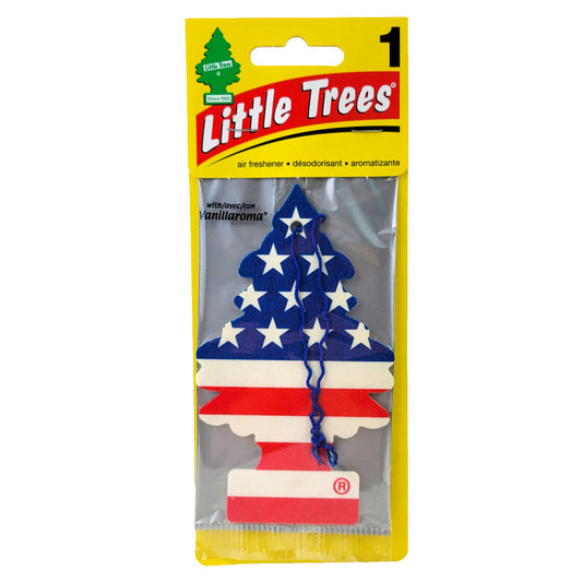 Little Trees America w/ Vanillaroma Scent Hanging Air Freshener