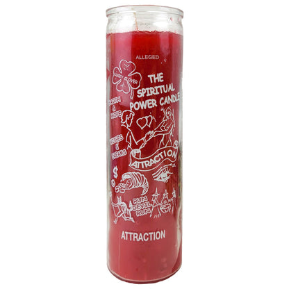 7 Day Candle, Attraction (Red)
