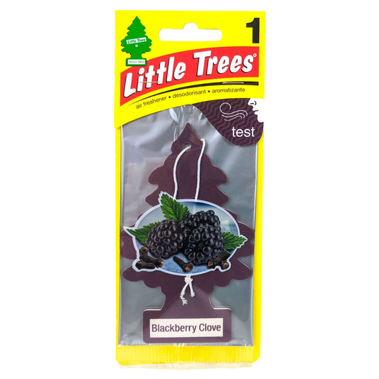 Little Trees Blackberry Clove Scent Hanging Air Freshener