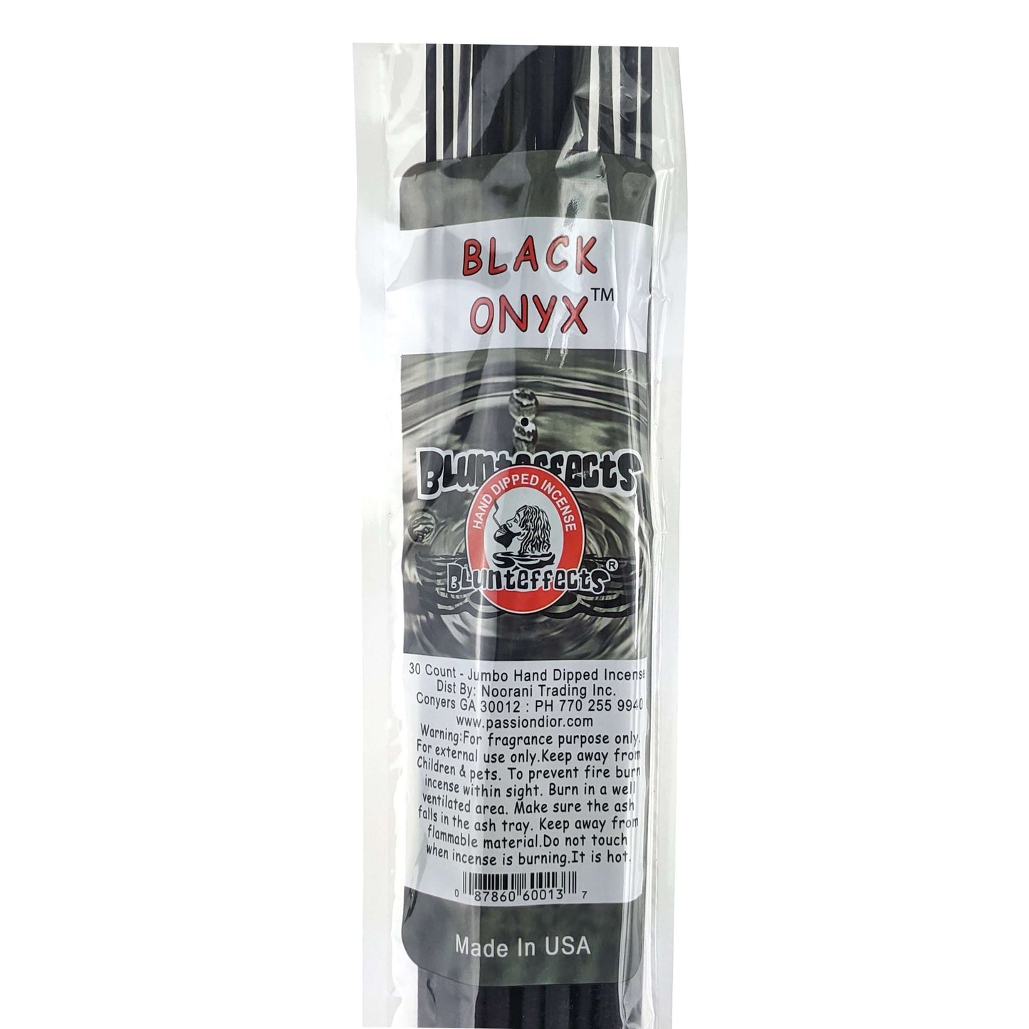 Black Onyx Scent, 19" BluntEffects Jumbo Incense