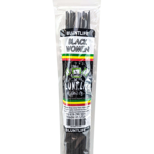Black Women Scent 19" BluntLife Jumbo Incense, 30-Stick Pack