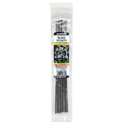 Black Women Scent 10.5" BluntLife Incense, 12-Stick Pack