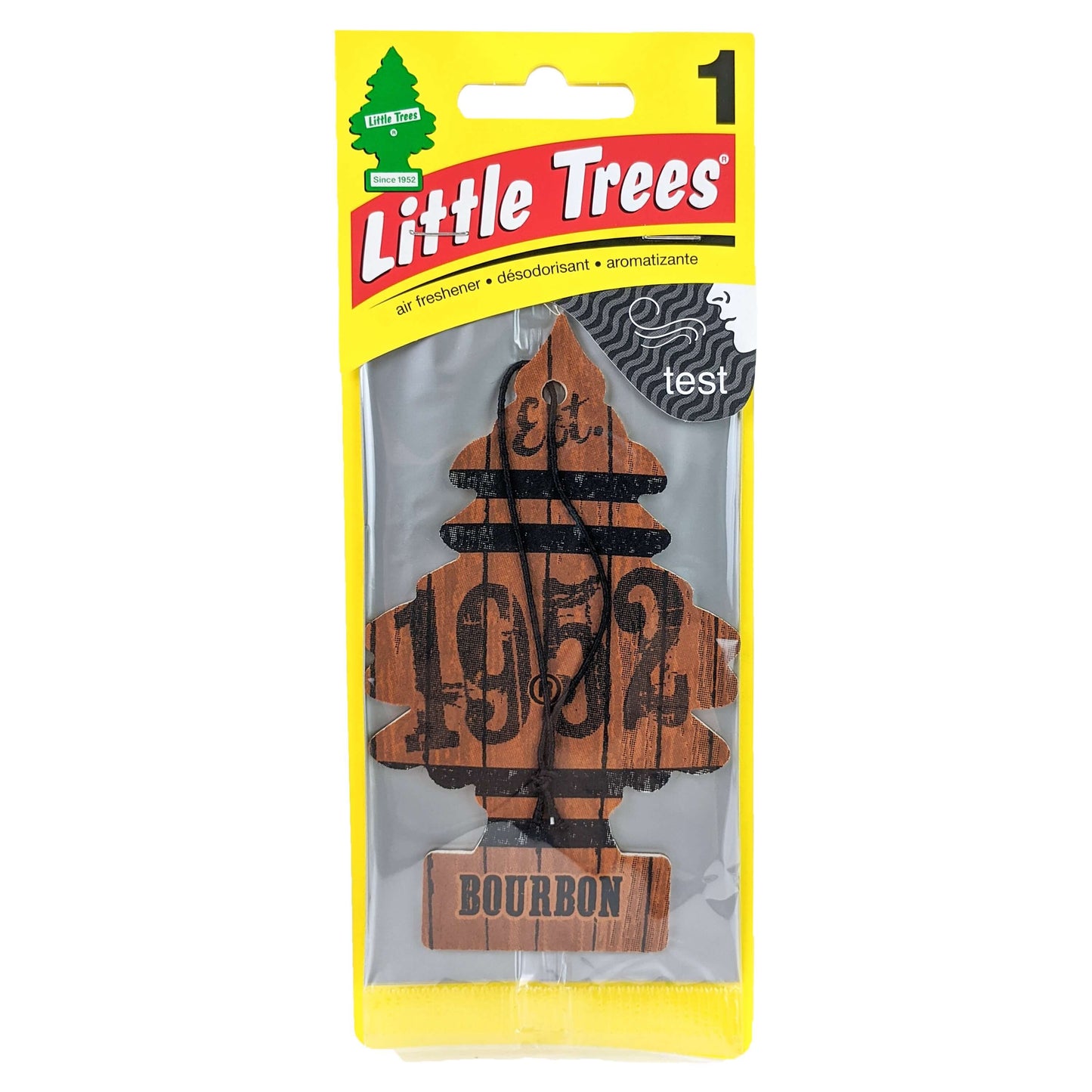 Little Trees Bourbon Scent Hanging Air Freshener