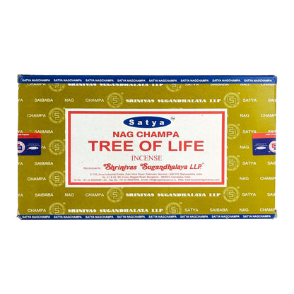 Satya Nag Champa Tree Of Life Incense Sticks, 15g Pack