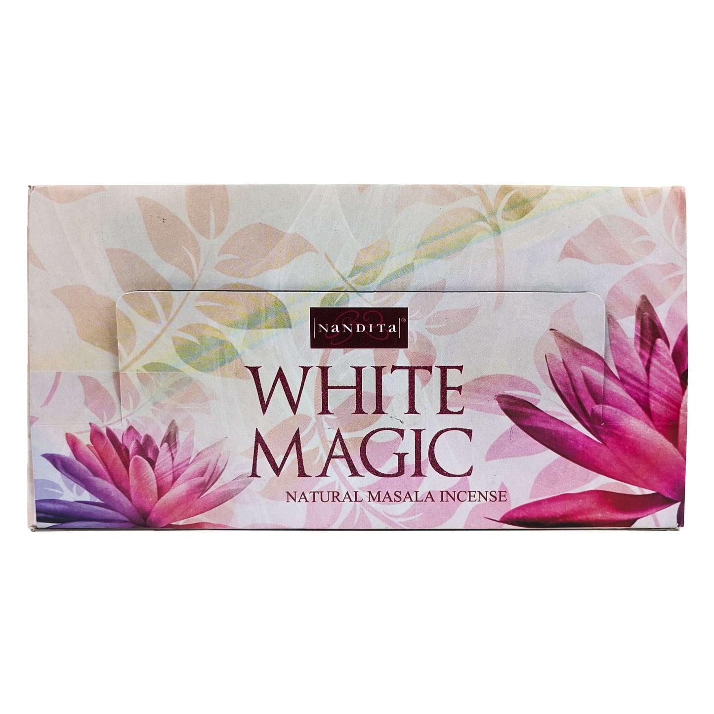 Nandita White Magic Incense Sticks, 15g Packs