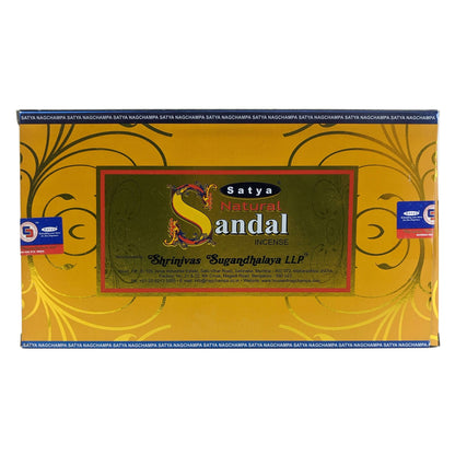 Satya Natural Sandal Incense Sticks, 15g Pack
