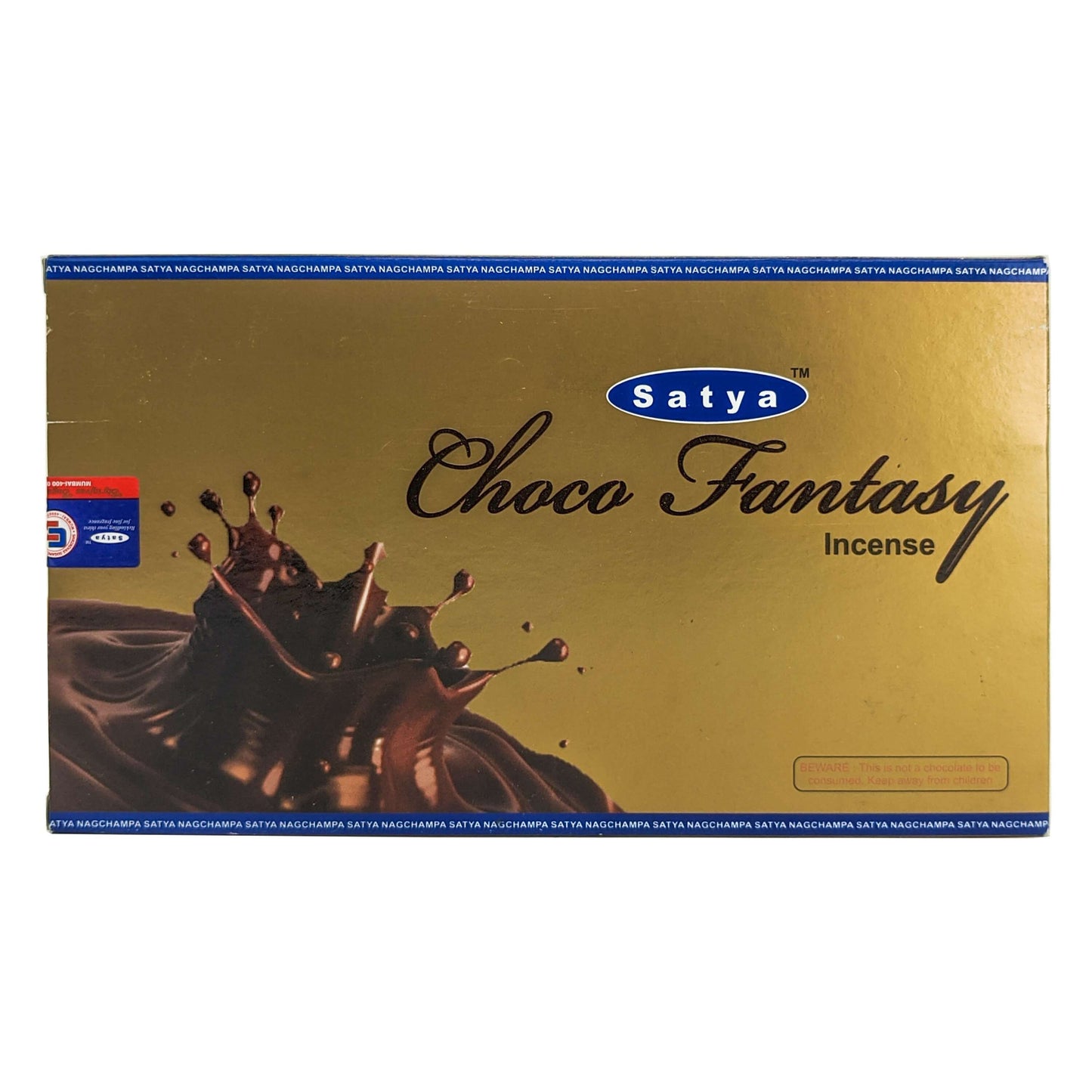 Satya Choco Fantasy Incense Sticks, 15g Pack