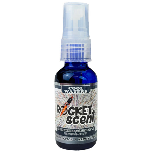 Rocket Scent 1oz Air Freshener Spray, Cool Waters