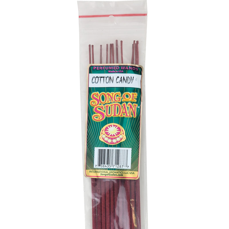 Cotton Candy TYPE Scent Song Of Sudan 11" Incense Sticks