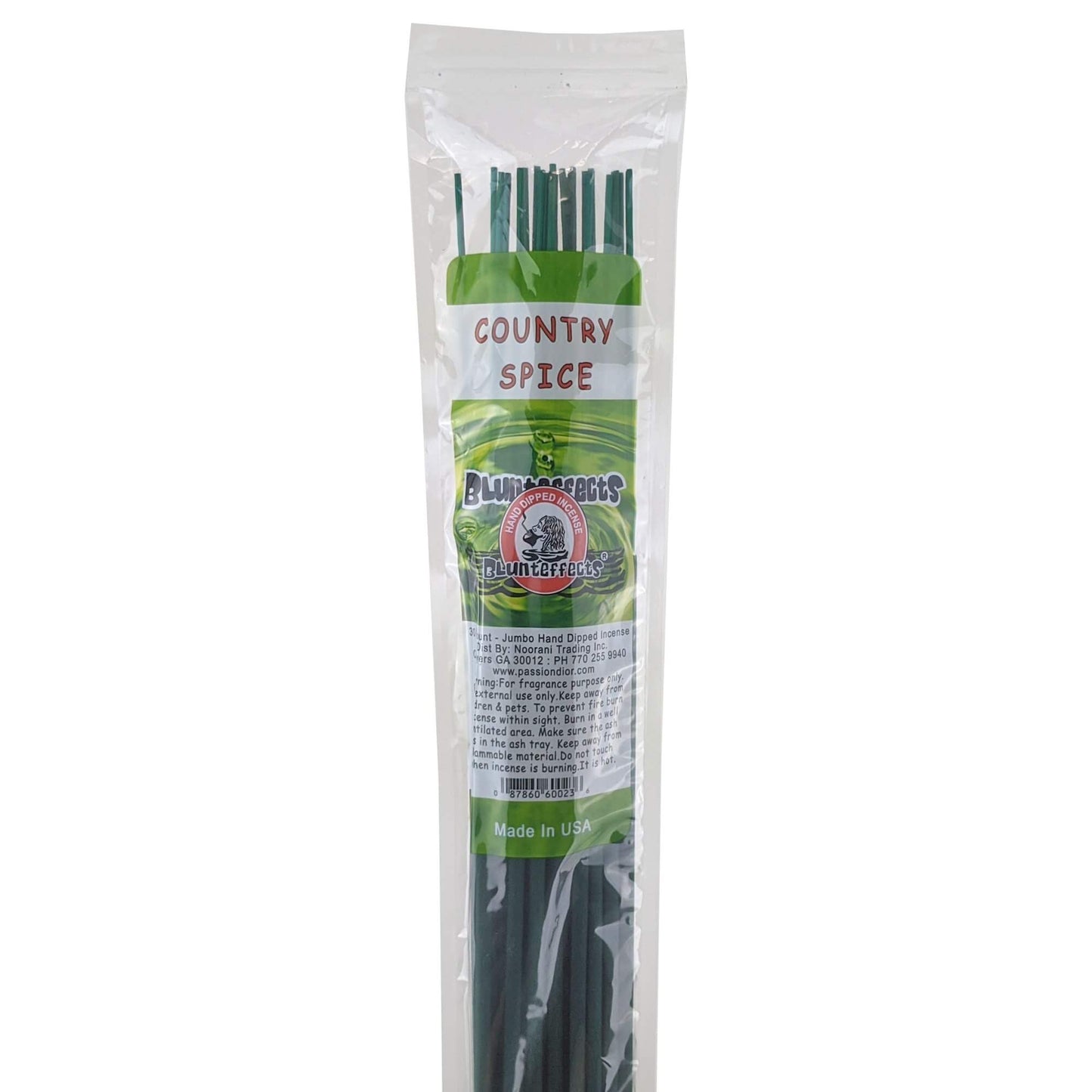 Country Spice Scent, 19" BluntEffects Jumbo Incense