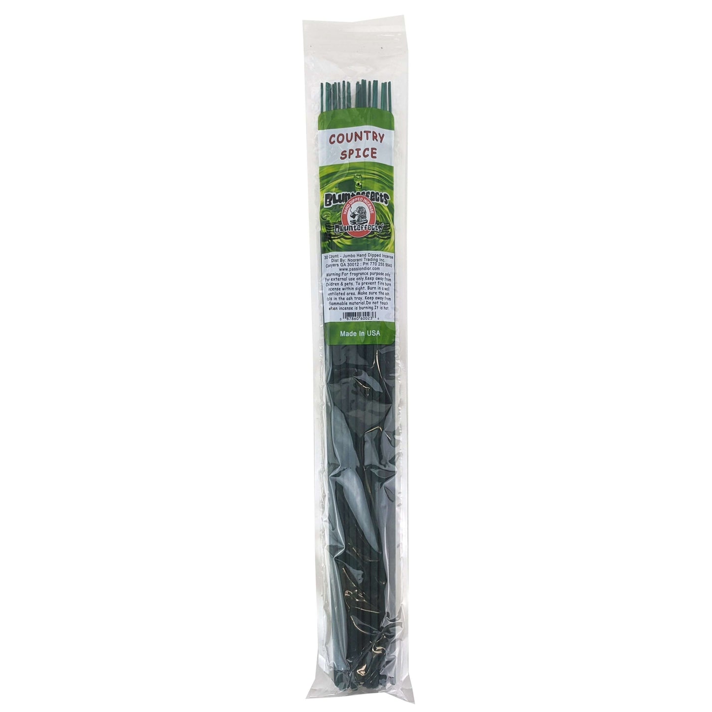 Country Spice Scent, 19" BluntEffects Jumbo Incense