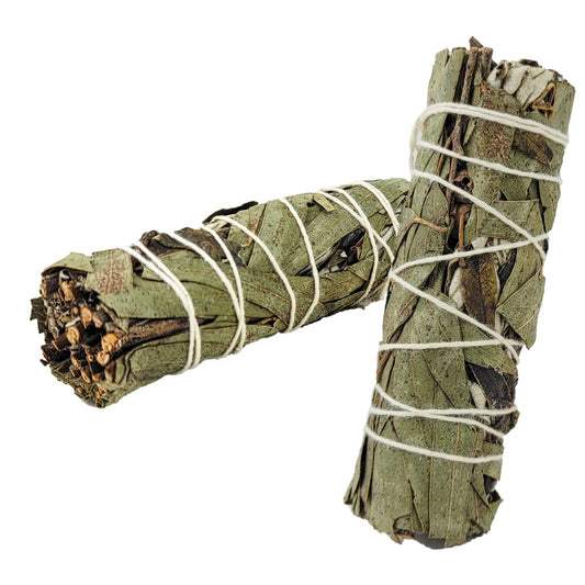 Eucalyptus & Yerba Santa 4" Bundle Smudge Stick