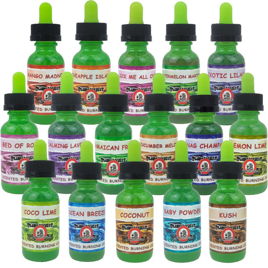 3-Pack Assorted Blunteffects 30ml Burning Oils